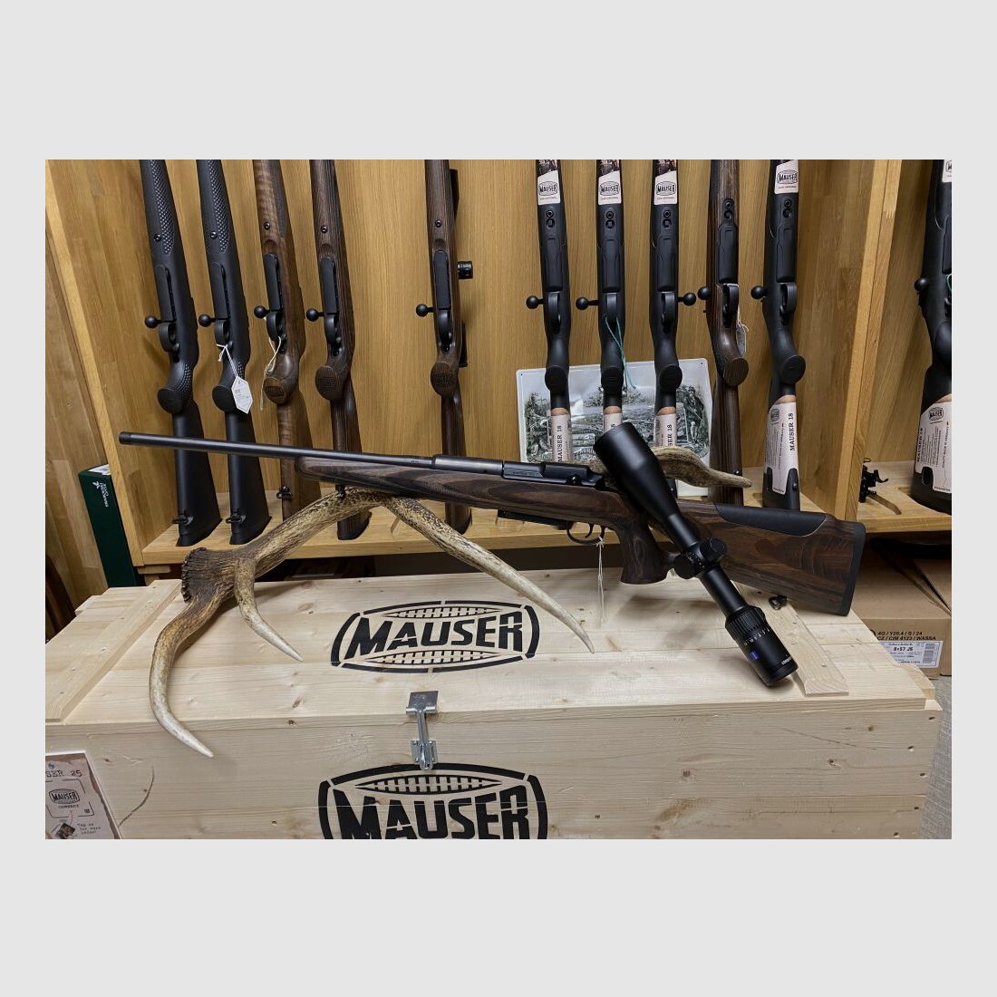 Mauser 25 Max, mit Zeiss Conquest V4 3-12x56
