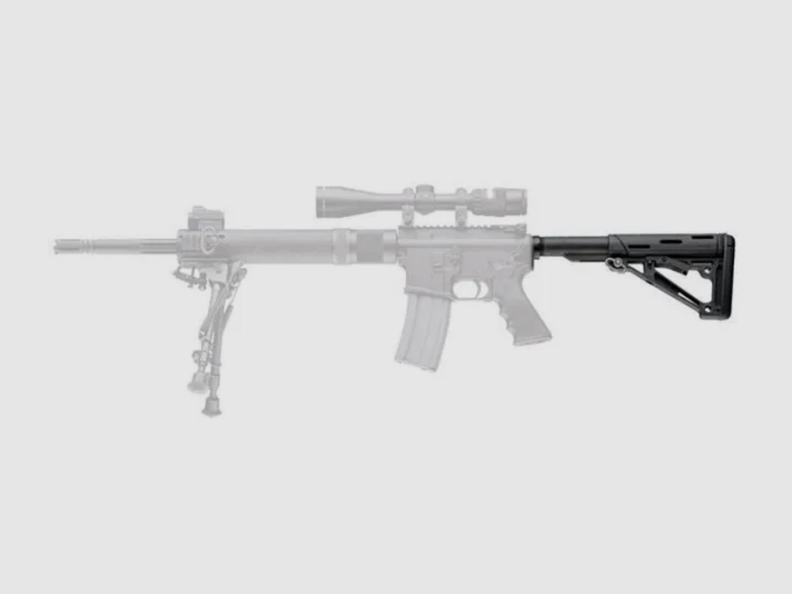 Kolf Hogue AR15 OMC Mil-Spec met buffertube, afbeelding 2 van 3