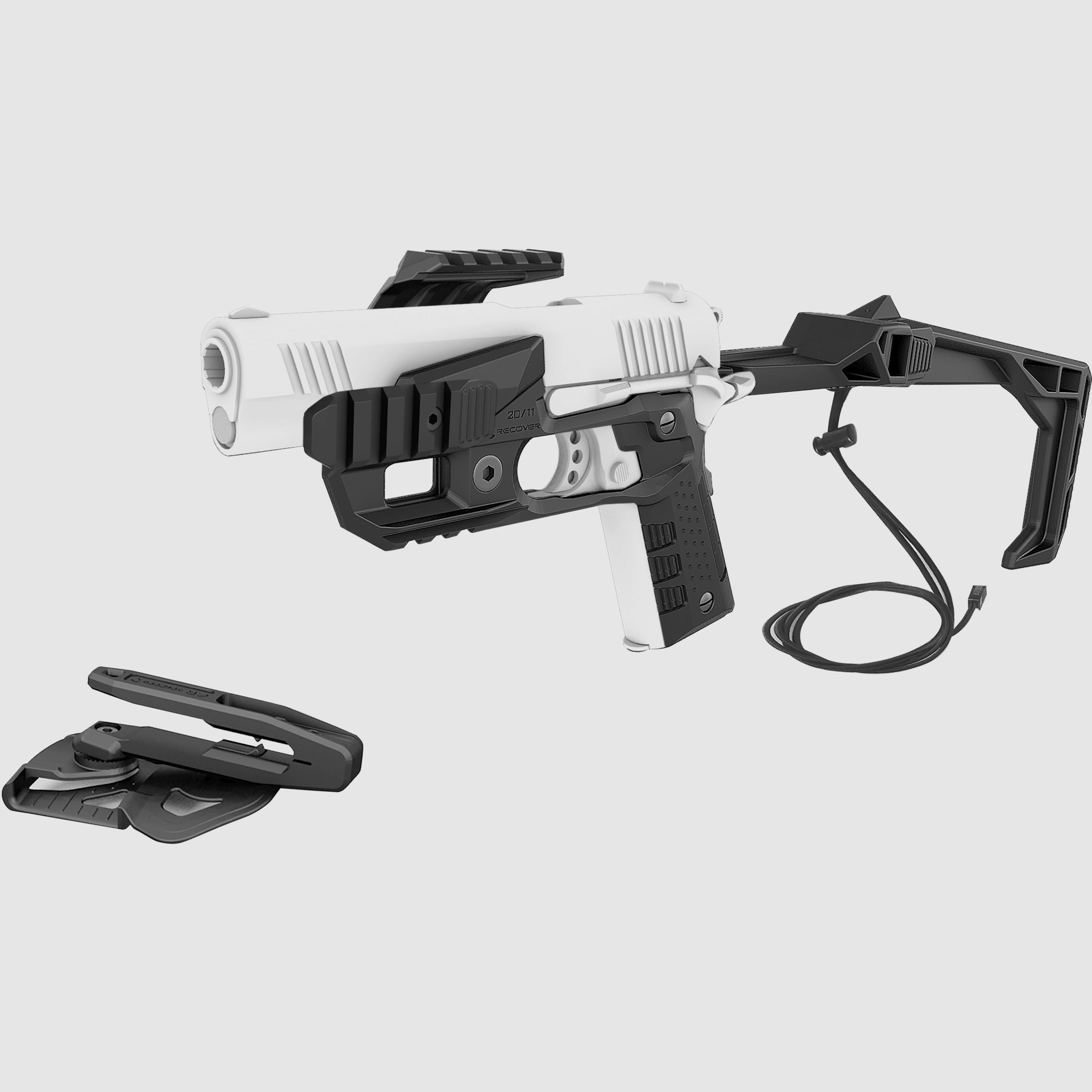 Recover 20/11 Stabilizer Komplettkit 1911, inkl. Holster