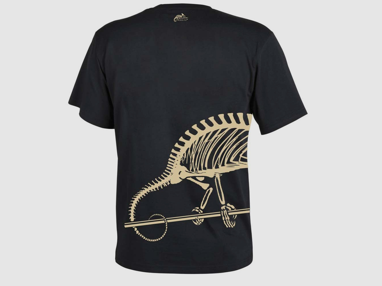 HELIKON TEX LOGO T-SHIRT FULL BODY SKELETON SHADOW GREY