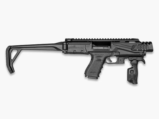 Crosse FAb Verteidigung KPOS SCOUT für Glock Gen 3 bis 5 mit Bungee + SLS SCHWARZ