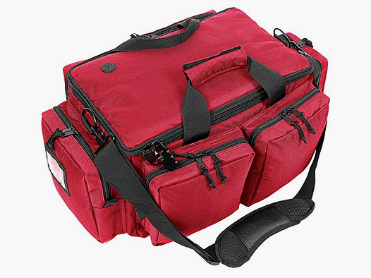 ahg-Anschütz Range Bag für Kurzwaffen und Zubehör (rot)