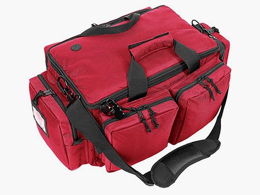 ahg-Anschütz Range Bag voor handvuurwapens en accessoires (rood)