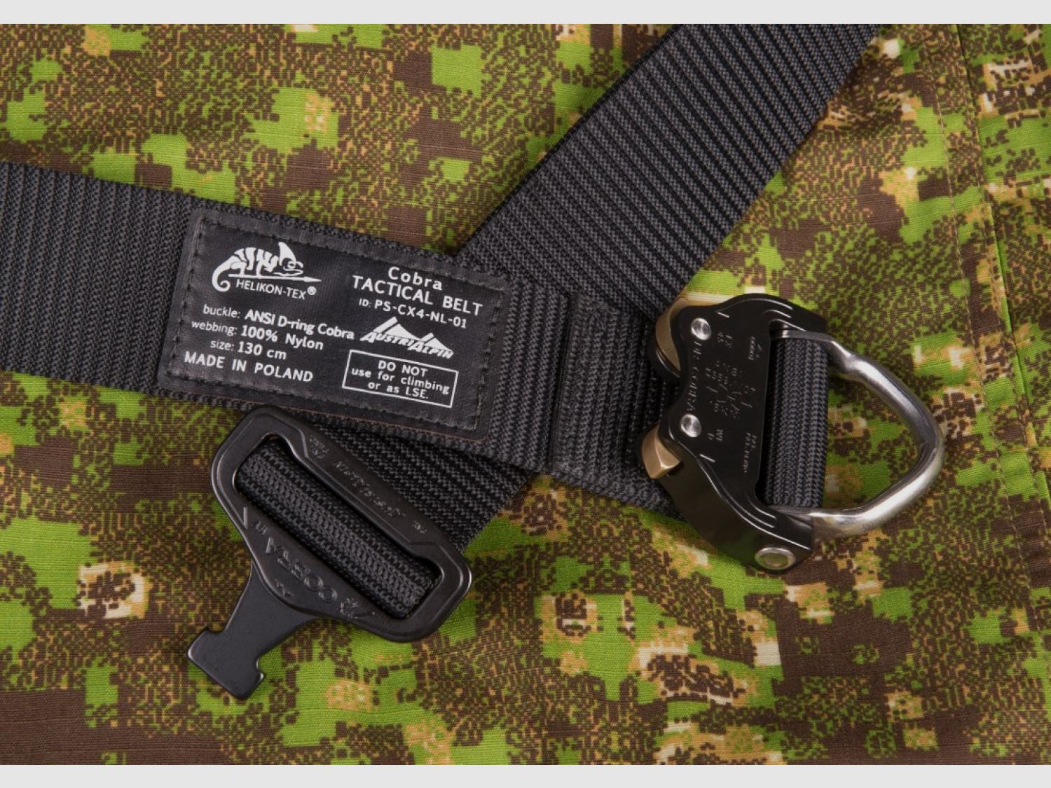 HELIKON TEX COBRA D-RING TACTICAL BELT FX45 OLIVE