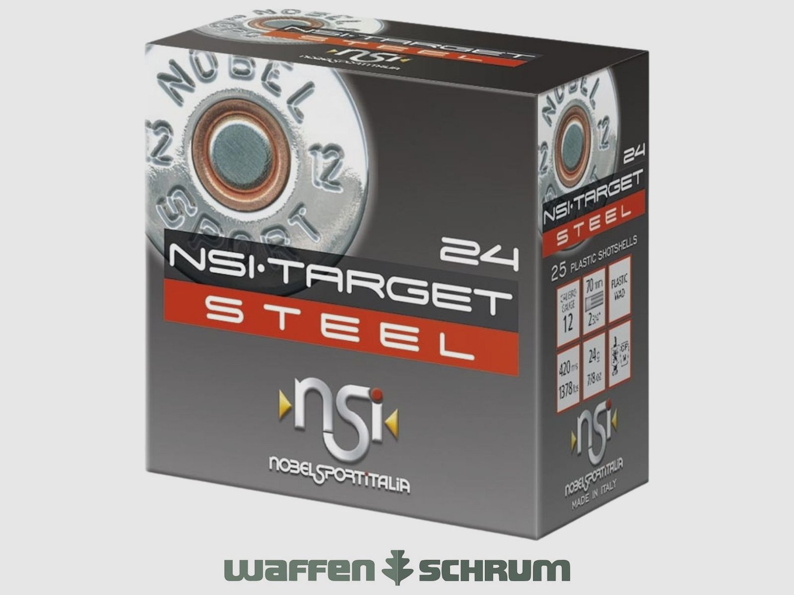 Nobel Sport Italia Target Steel HP Trap 20/70 T7 2,5mm - 24g