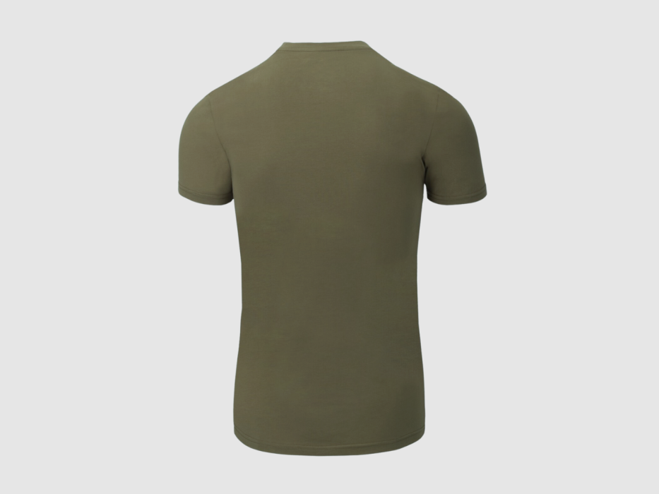 Camiseta Helikon de algodón orgánico SLIM OLIVE GREEN (TS-OCS-OS-02), imagen 2 de 3