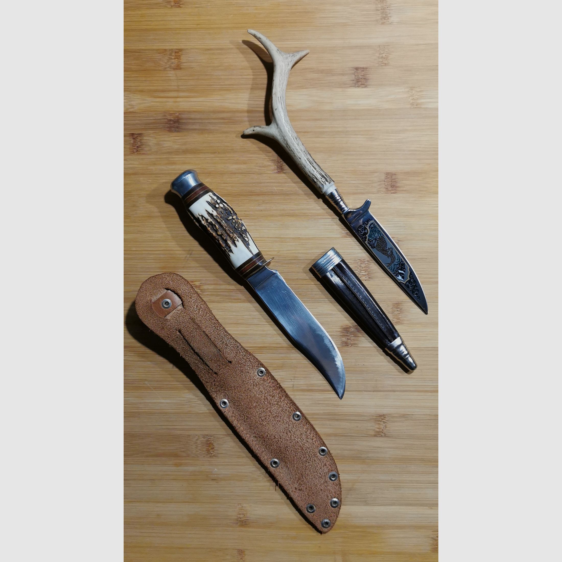 HERBERTZ cuchillo de caza, cuchillo tradicional