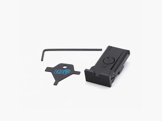 LPA TRT96TA07 alza ajustable para Tanfoglio Match, Stock II, Stock III, 1911 Custom