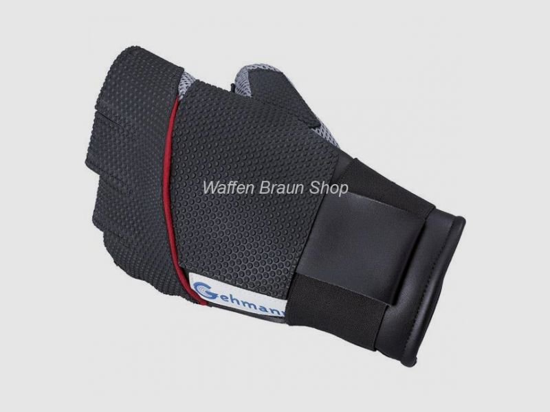 Fingerfreier Schießhandschuh GrM mit strapazierfähigem Mesh-Gewebe für eine optimale Luftzirkulation