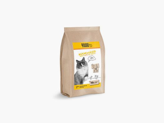 Dogs’n Tiger Katzenfutter Trockenfutter Senior Küchenjäger 1,5Kg