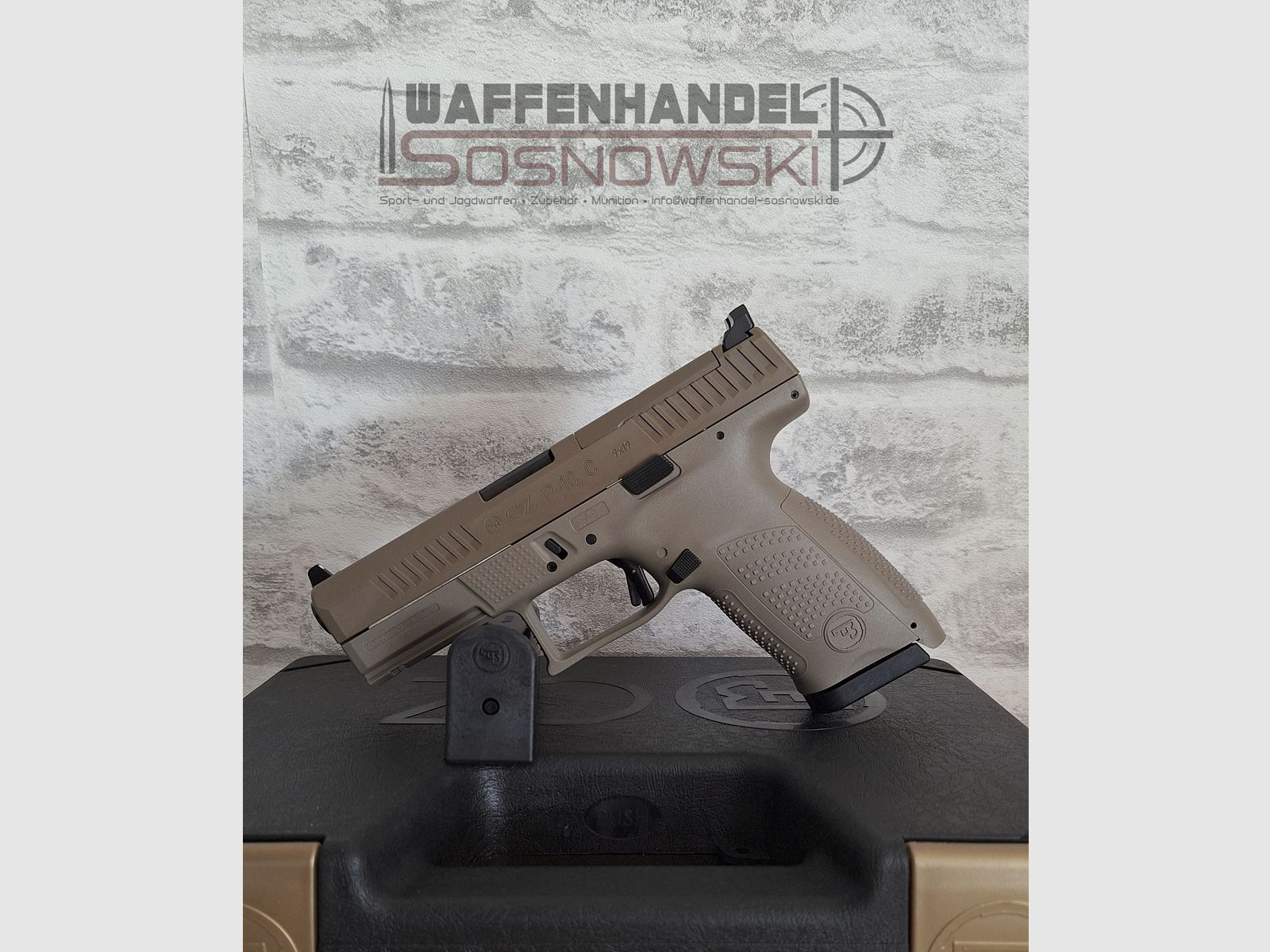Pistole CZ P-10 C OR FDE 9mm Luger 