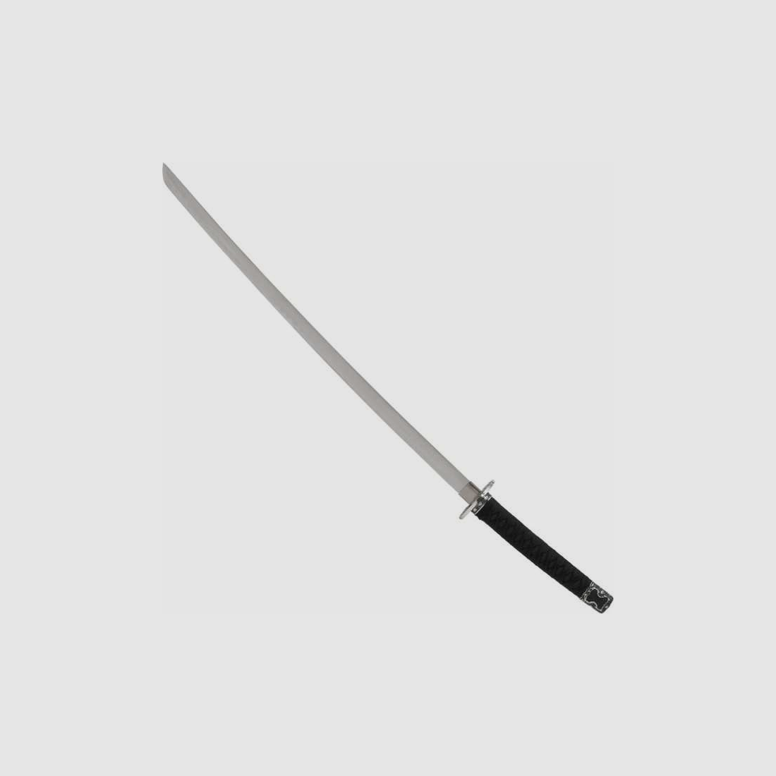 Katana Schwert mit zwei Beimessern Kozuga und Kogai, schwarz