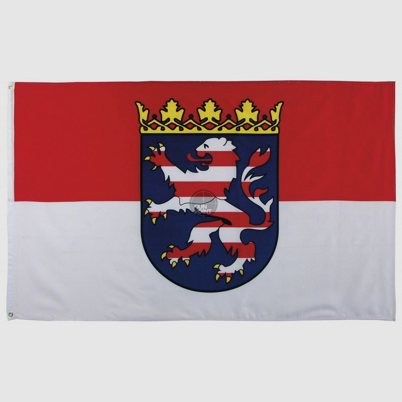 Fahne, Hessen,Polyester, 90 x 150 cm