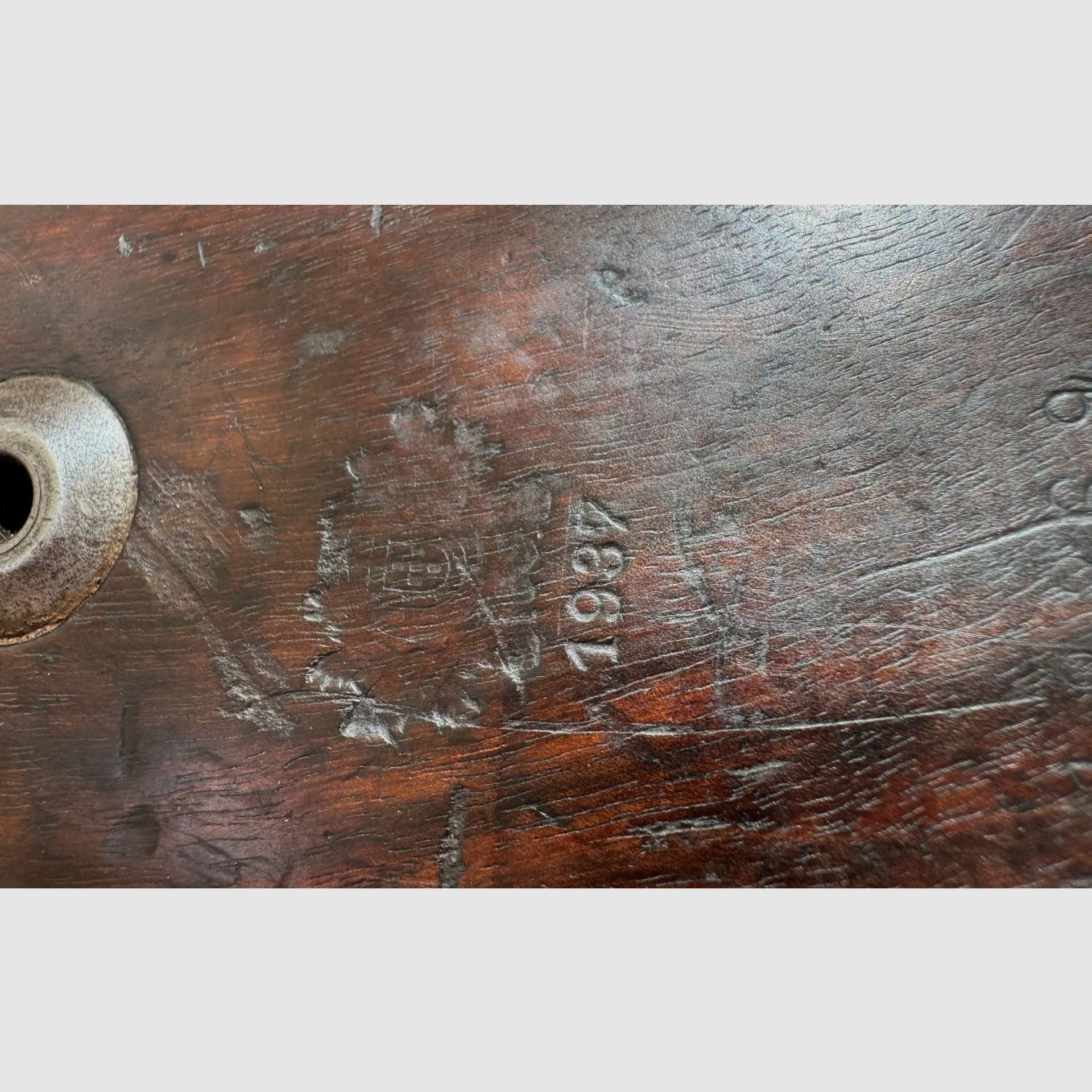 Mauser Karabiner 98k (K98k) – S/42 (1937) – Kaliber 8x57IS – mit WaA63-Abnahmestempeln