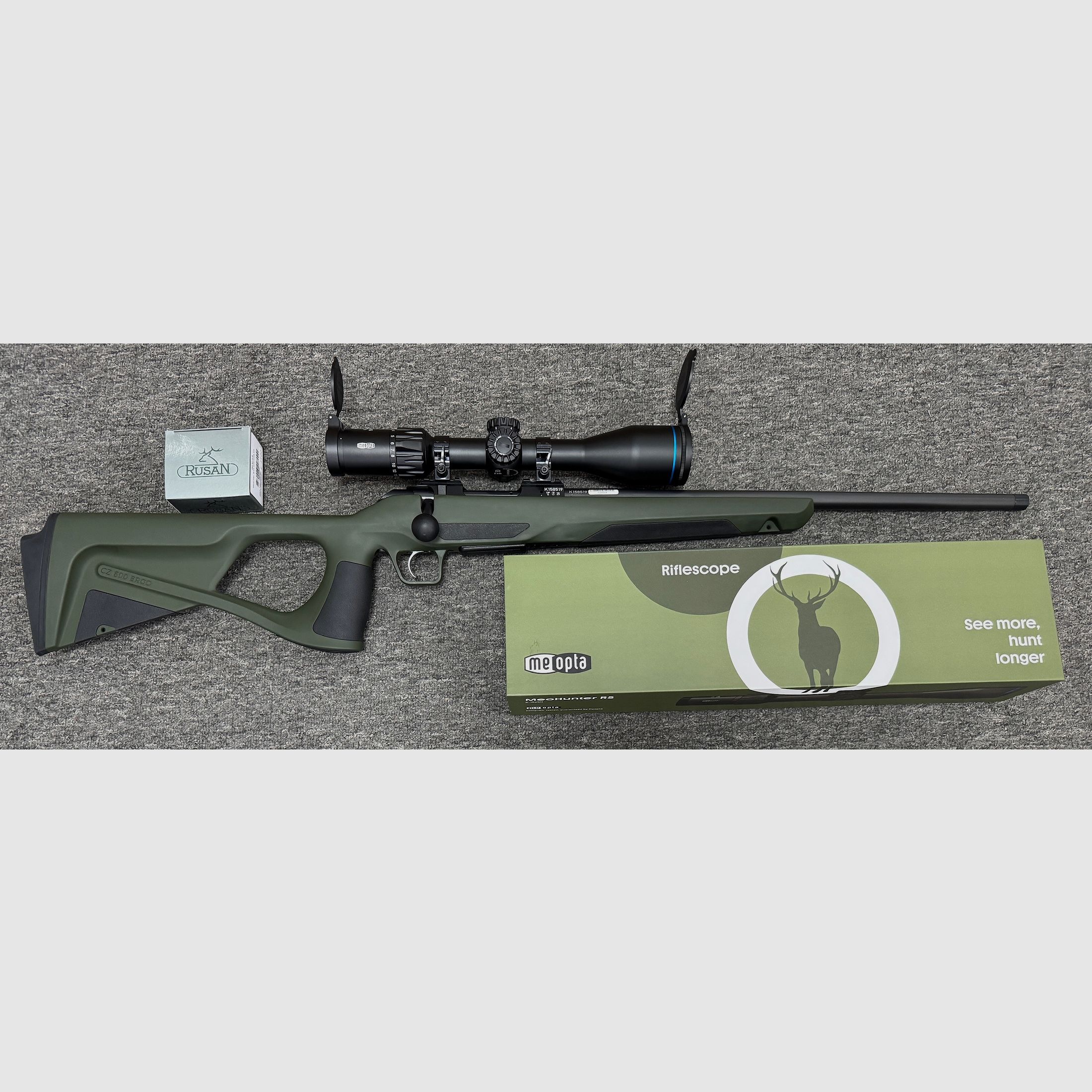 CZ 600 Plus .223 Rem. inkl. Meohunter R5 3-15x50 - Neuwaffe