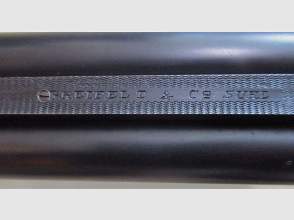 Doppelflinte Greifelt Suhl - Rica Werke Berlin 16/70