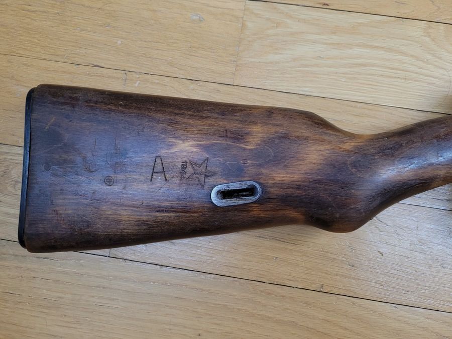 Emblematisches sowjetisches Selbstladegewehr SVT-40 – Tula Arsenal 1944 – Original unregistrierte Waffe – Mononummer – Originalkaliber 7,62x54r – Sehr guter Zustand ++, Bild 3 von 36
