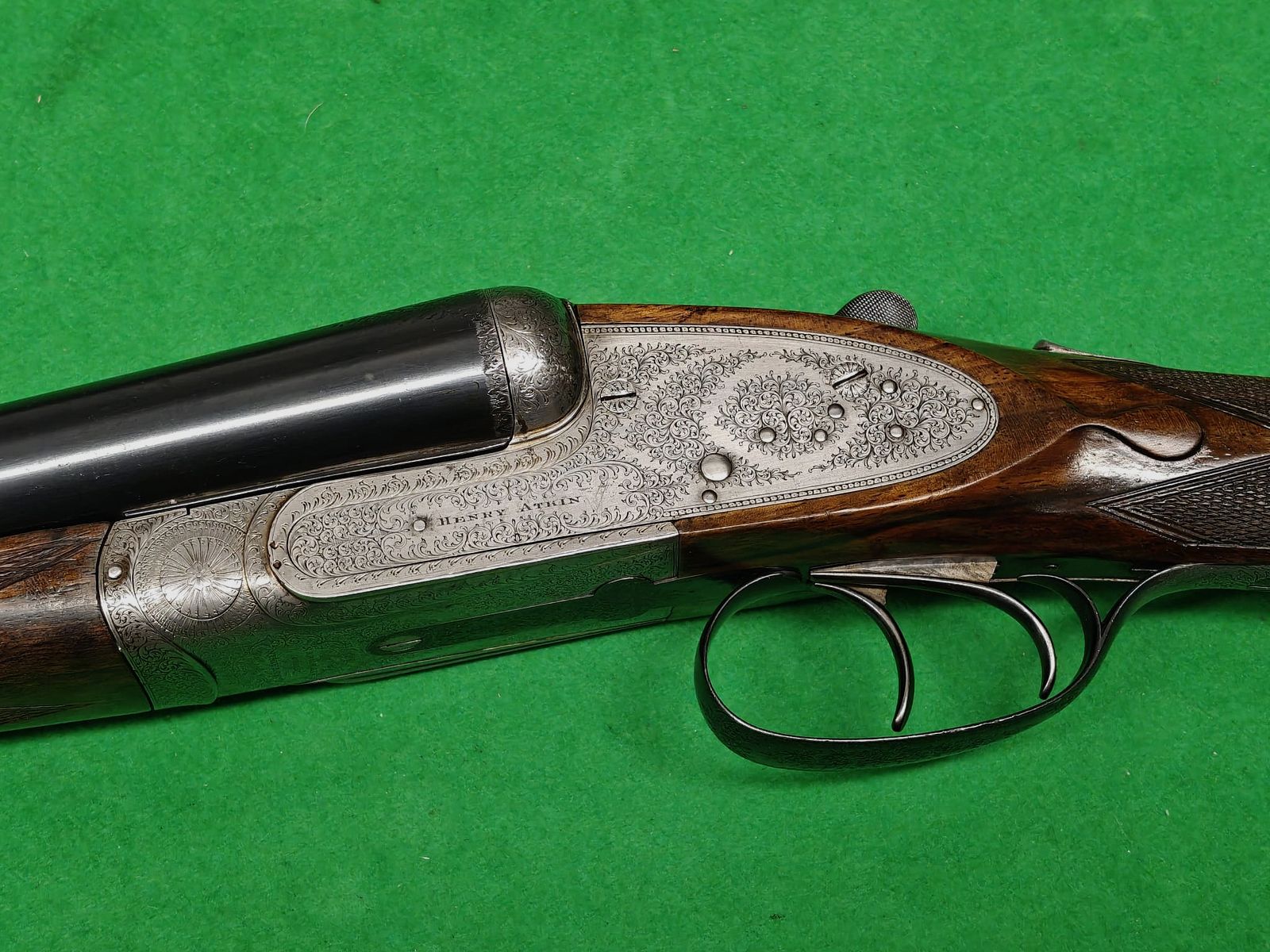 Purdey Doppelflinte 12/70 pieza única hecha a mano Henry Atkin