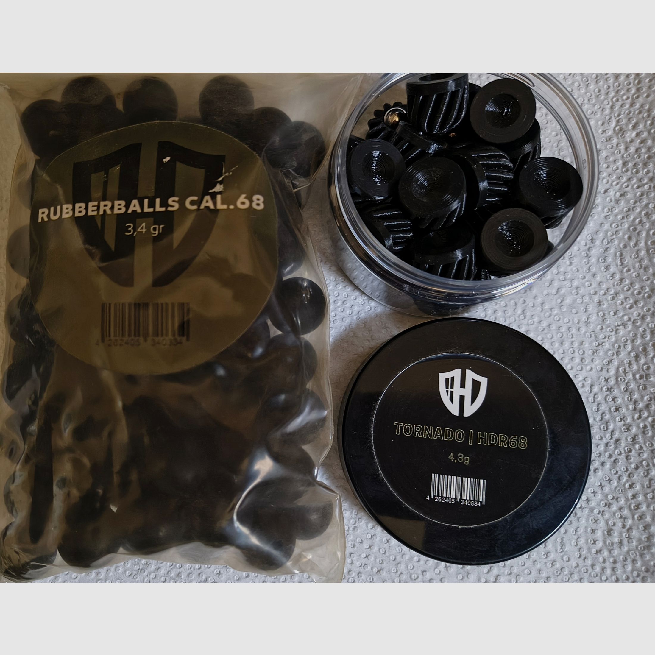 Umarex CO2 T4E "HDR68" Ram Revolver Kaliber .68 mit viel Zubehör