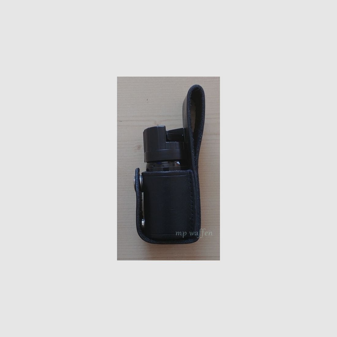 Leder Holster für Pfefferspray (ohne Spray)