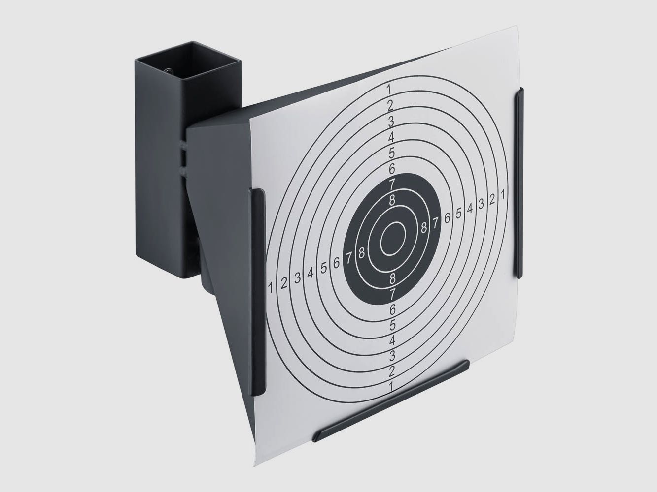 Bullet trap box funnel shape 17x17 made of solid steel sheet