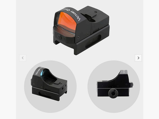 Victoptics RDSL01 V2 1x18x22 - Leuchtpunktvisier