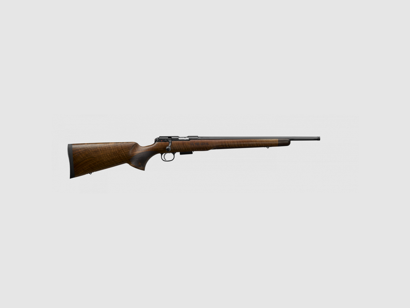 .22 WMR CZ 457 Royal carabine, longueur de canon 525 mm bleue, 1/2-20 UNF