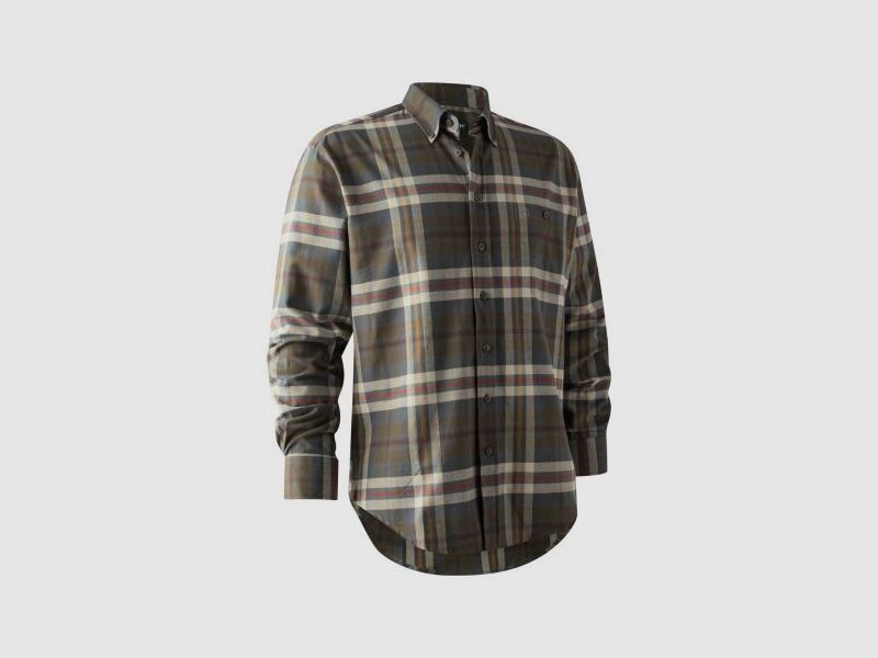 Deerhunter Herren Hemd Ronald Yellow Check 47/48