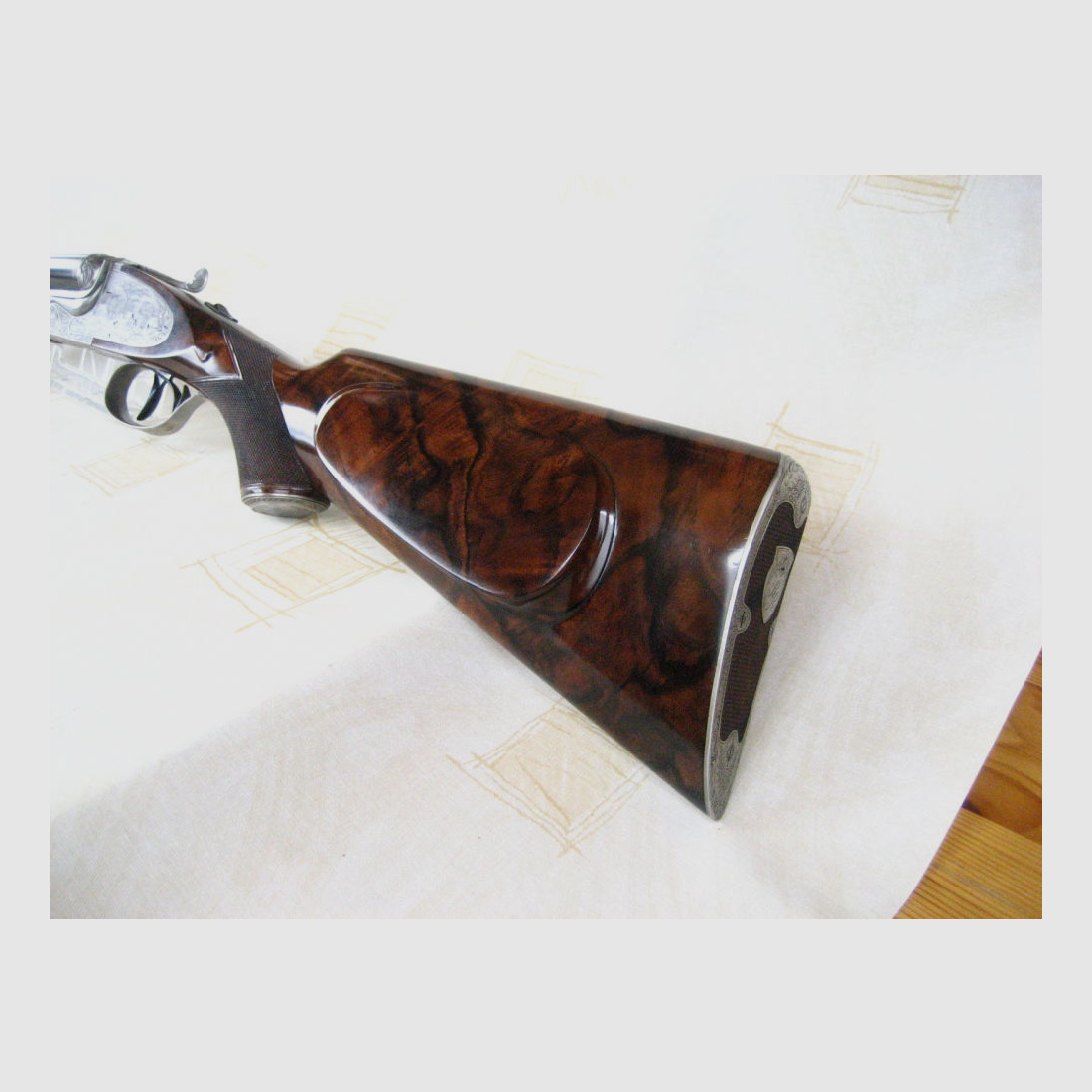 Ziegenhahn & Sohn, cerradura lateral, rifle doble de gran caza Big Five