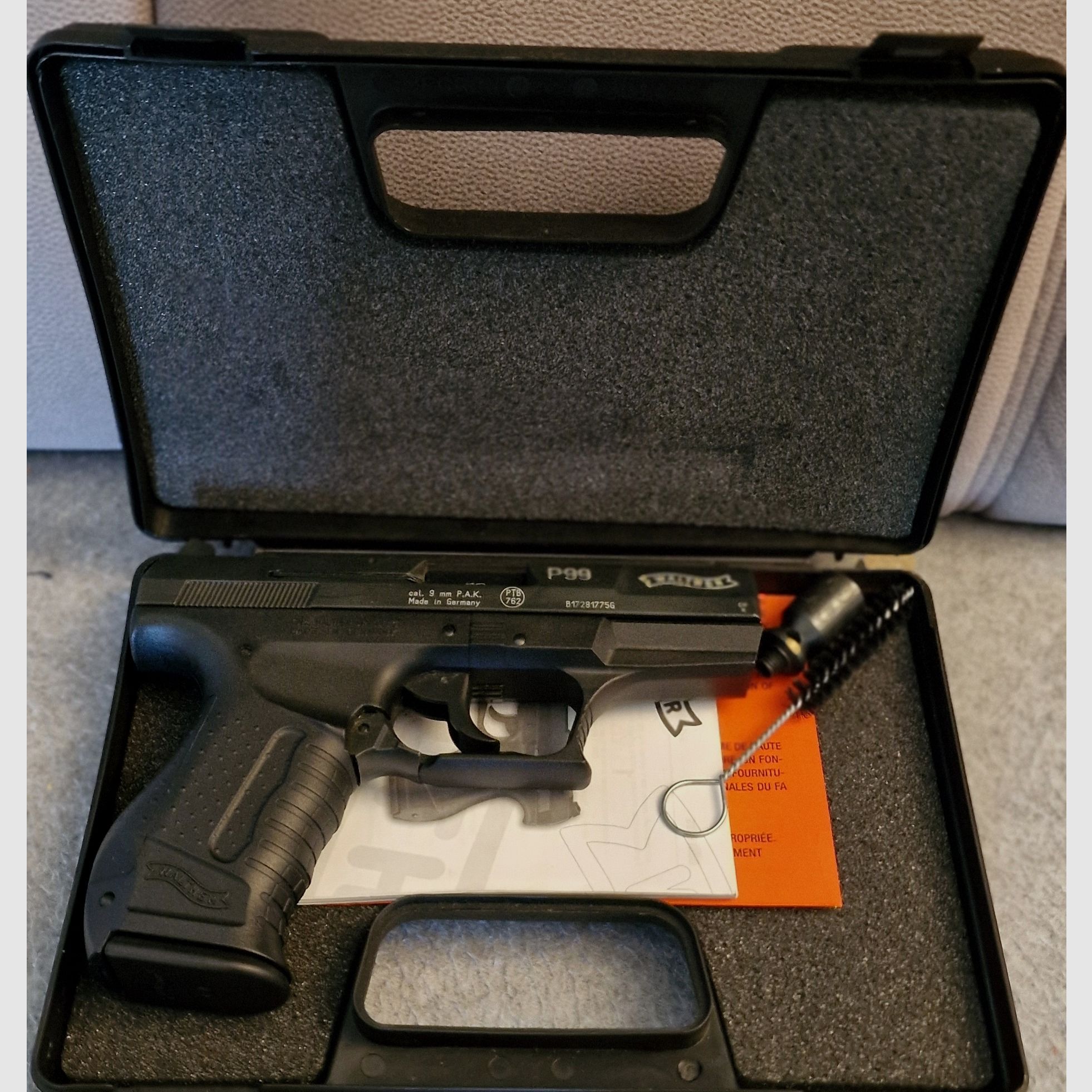 Vendo Walther P99 pistola de fogueo usada