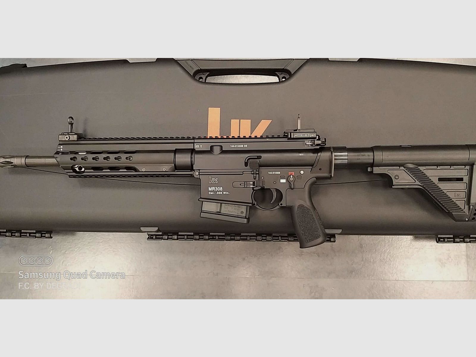 HECKLER & KOCH MR308 A3 CZARNY, zdjęcie 2 z 4