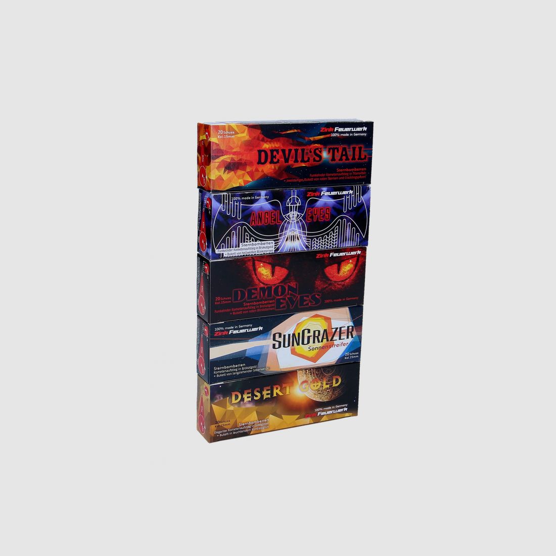 High Five Assortiment 15mm 100 st.