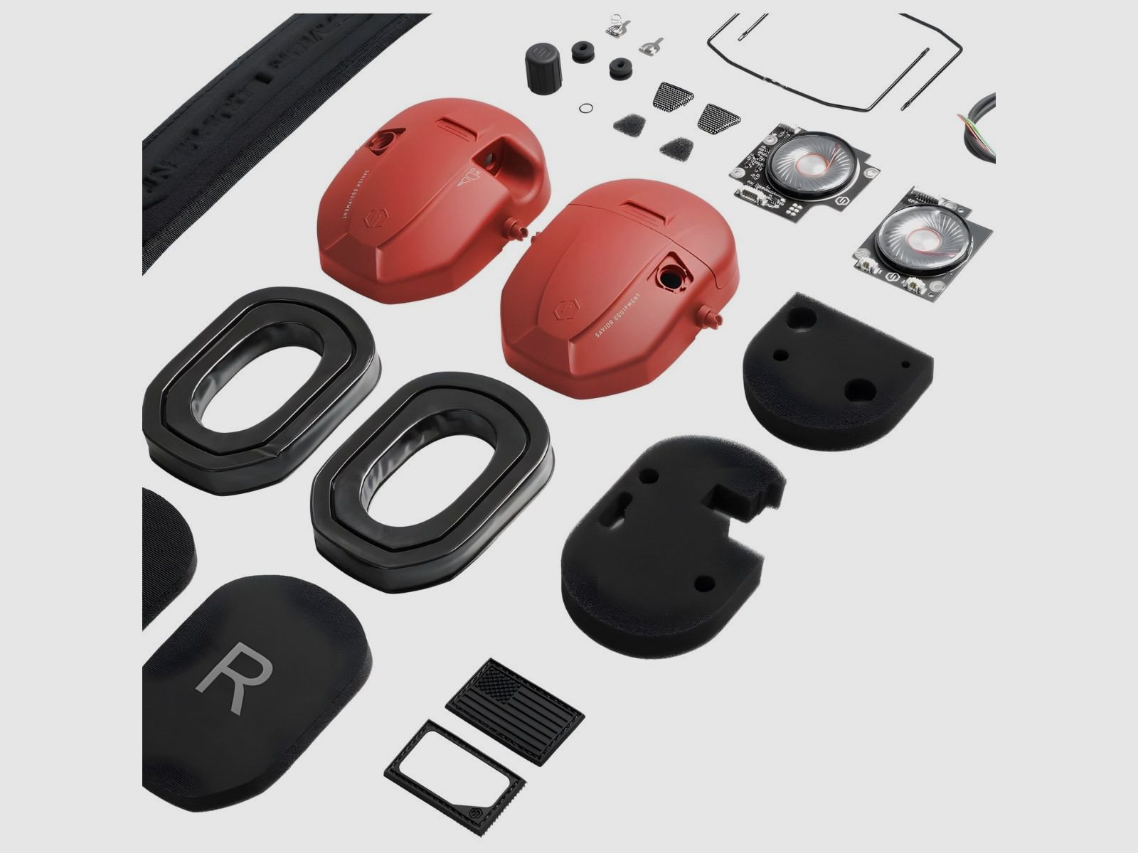 Savior – Apollo Active Gel Ear Protection – Red – EM-APOLLO-RD, image 3 of 6