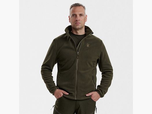 Chasse Fleece Jacket - Beluga - Size: 3XL