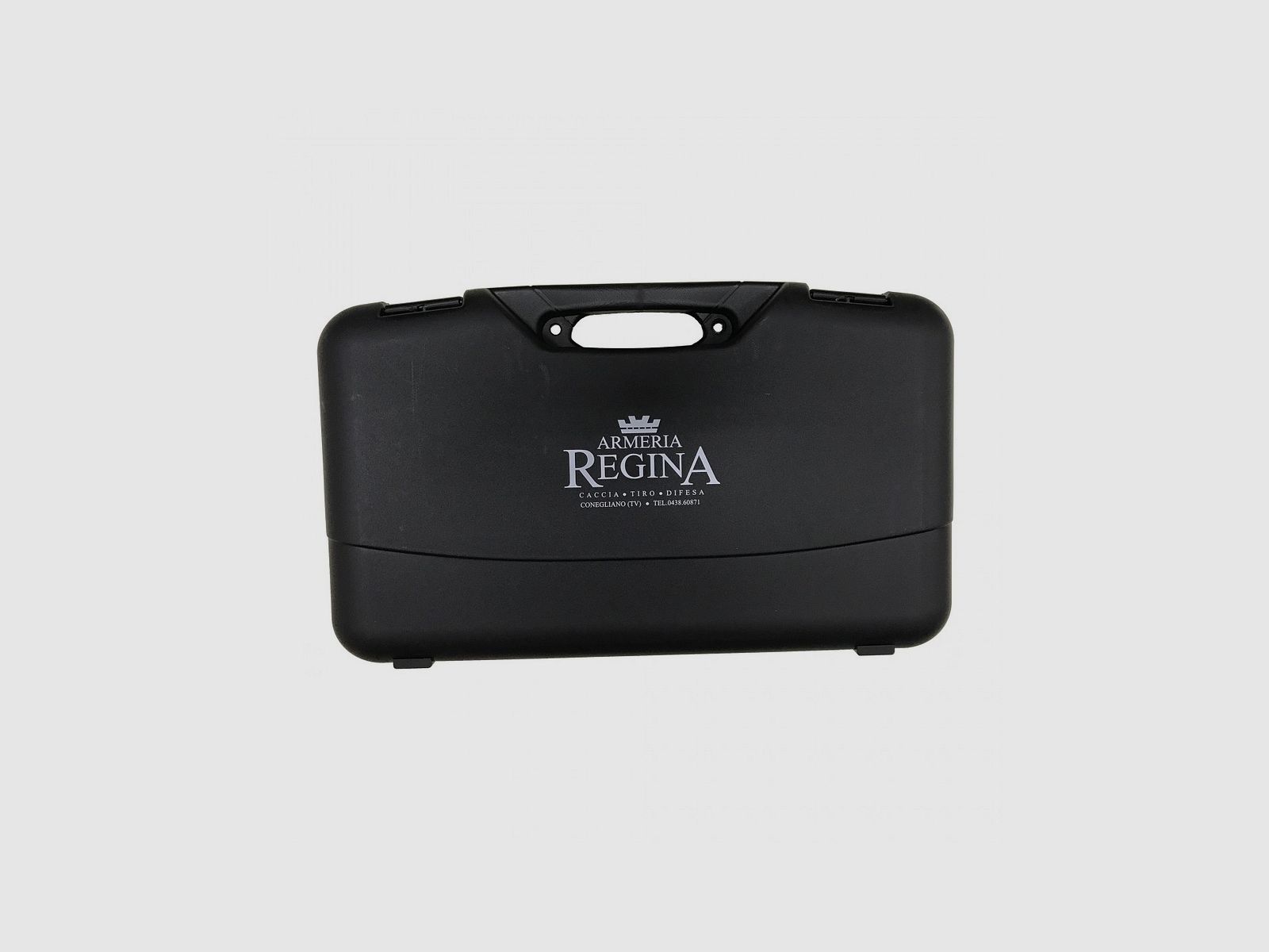 Schwarze Pistolenbox mit 2 Clips Regina, Bild 1 von 3