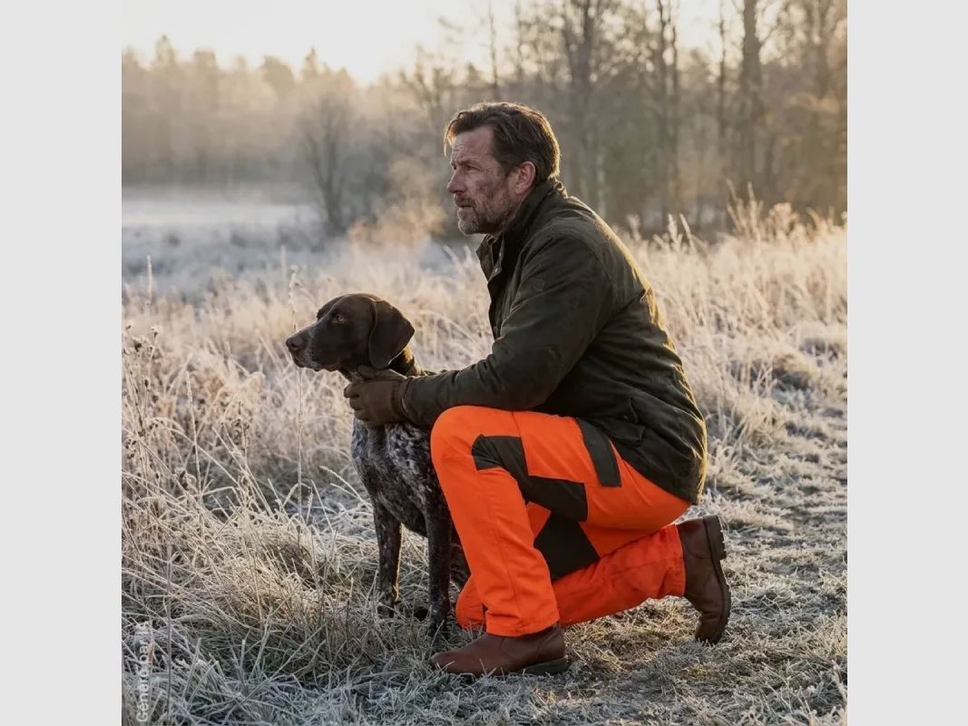 Pantalon Stagunt Trackeasy Pant Orange, Bild 6 von 9