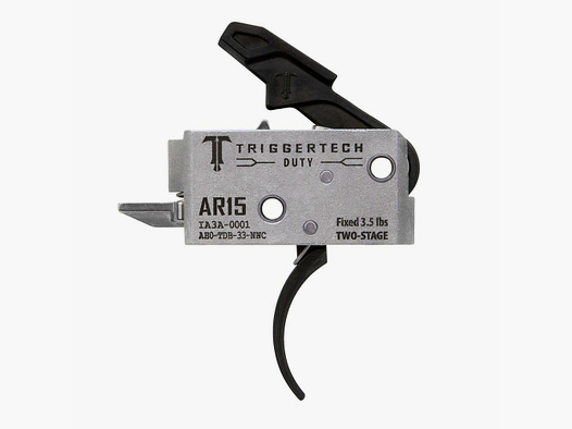 TRIGGERTECH AR-15 Duty-Black Curved