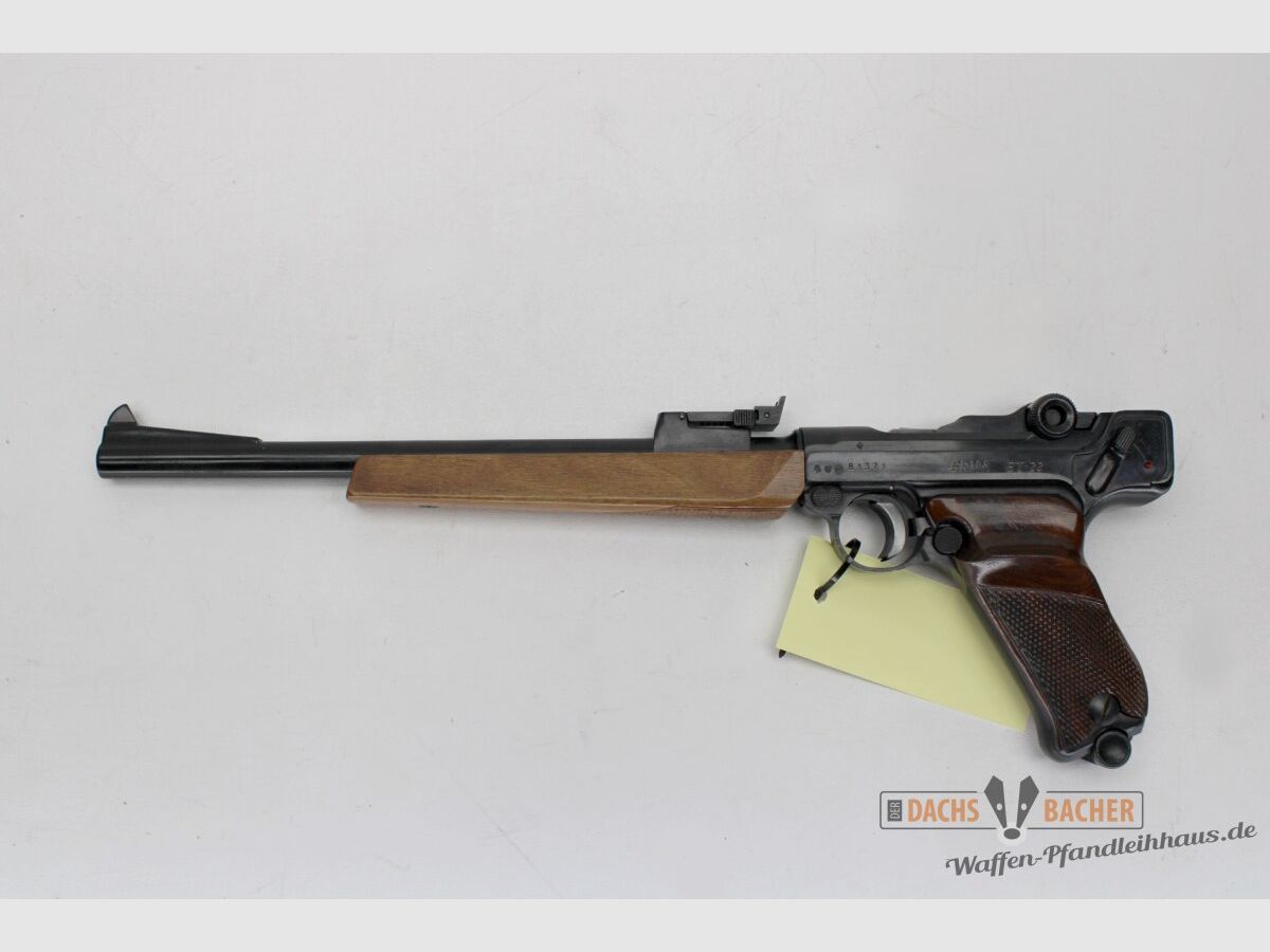 Pistola Erma ET 22 Cal. .22lfB réplica larga 08 Marine WB2536, imagen 1 de 5