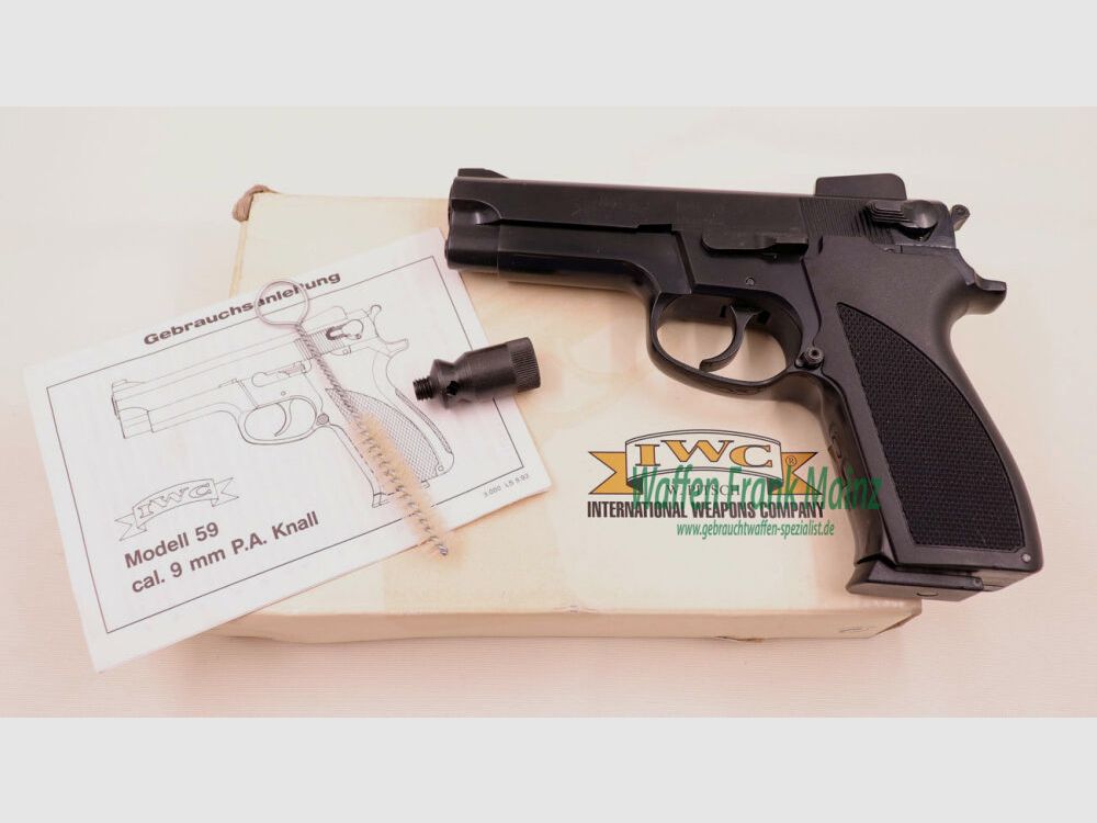 IWC/Enser-Sportwaffen Mod. 59 9mm P.A.K., Bild 3 von 3