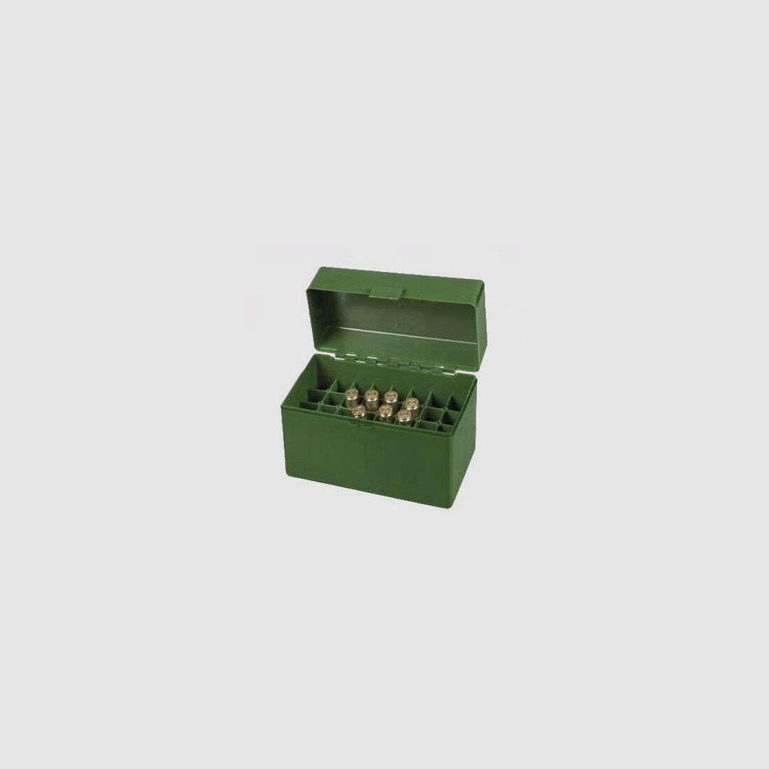 Grüne Patronenbox für Büchse Kal. .243-.308, Bild 2 von 2