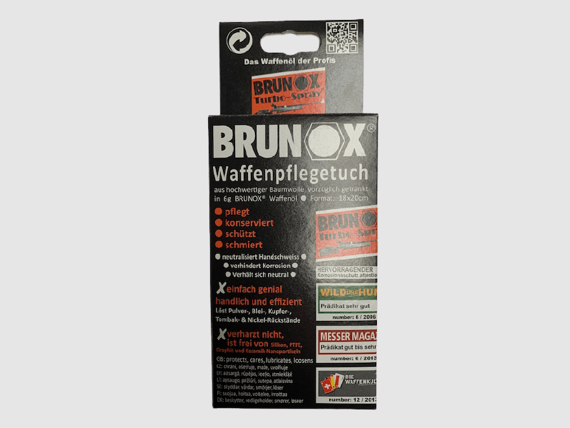 Brunox cotton weapon care cloth - set
