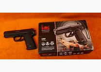 HK USP CO2-pistolet à air 4,5mm acier BB avec traces d'utilisation