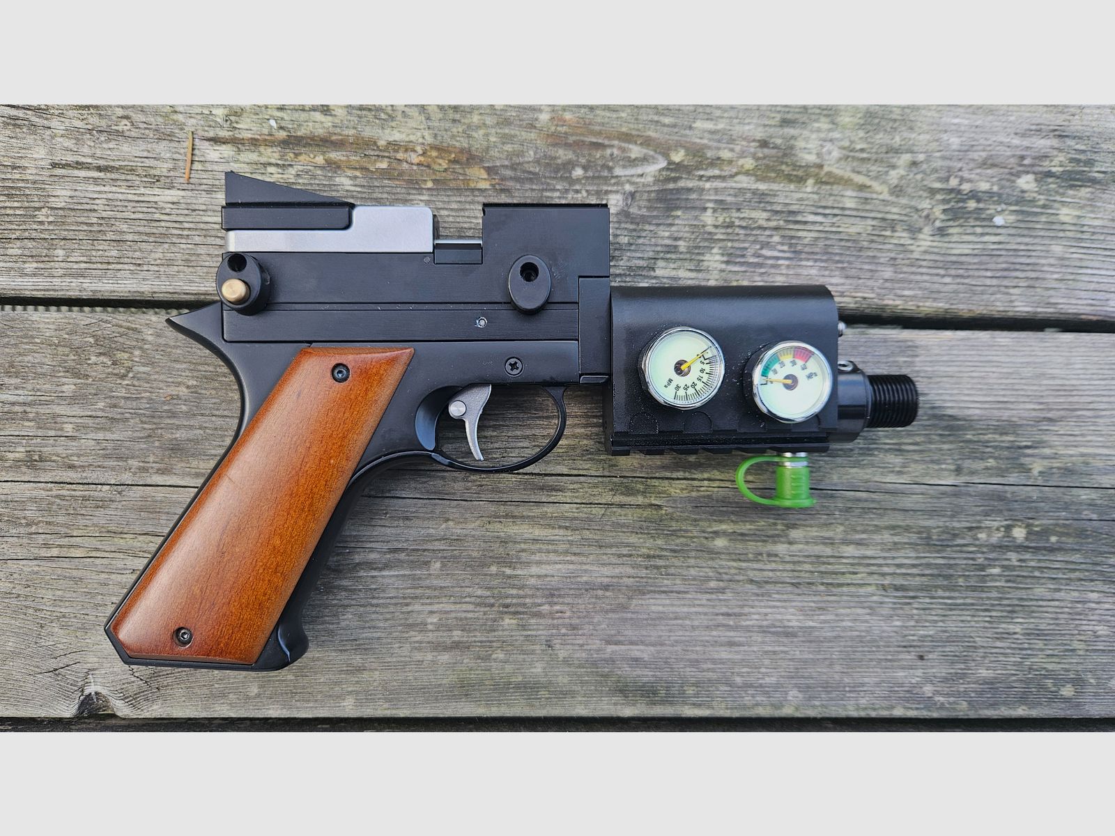 Snowpeak/AirmaX PP750 - Valvola Z Ventilatore PCP Regolatore per il collegamento di bombole d'aria compressa