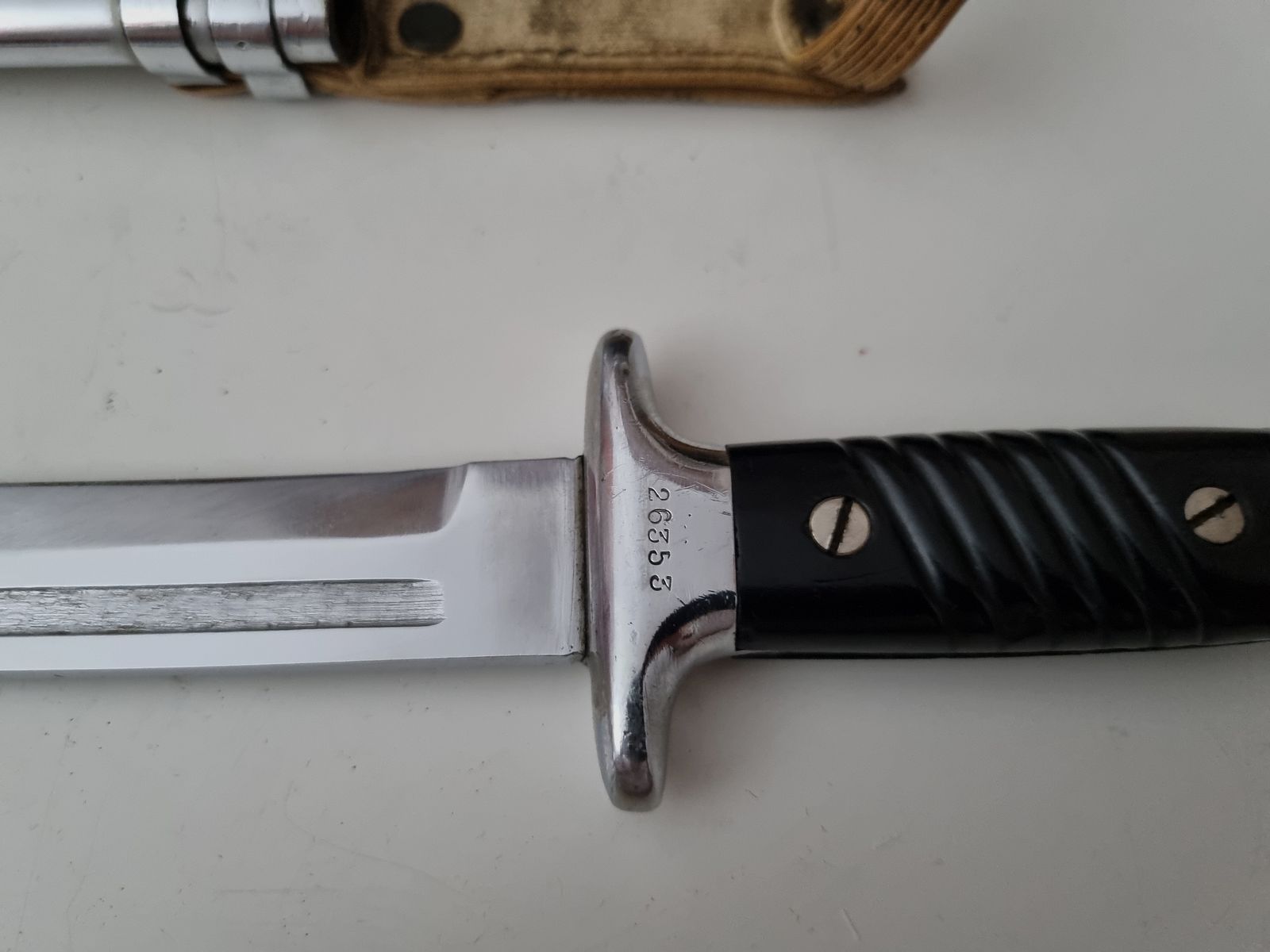 3x Bajonett, Dolch, Messer