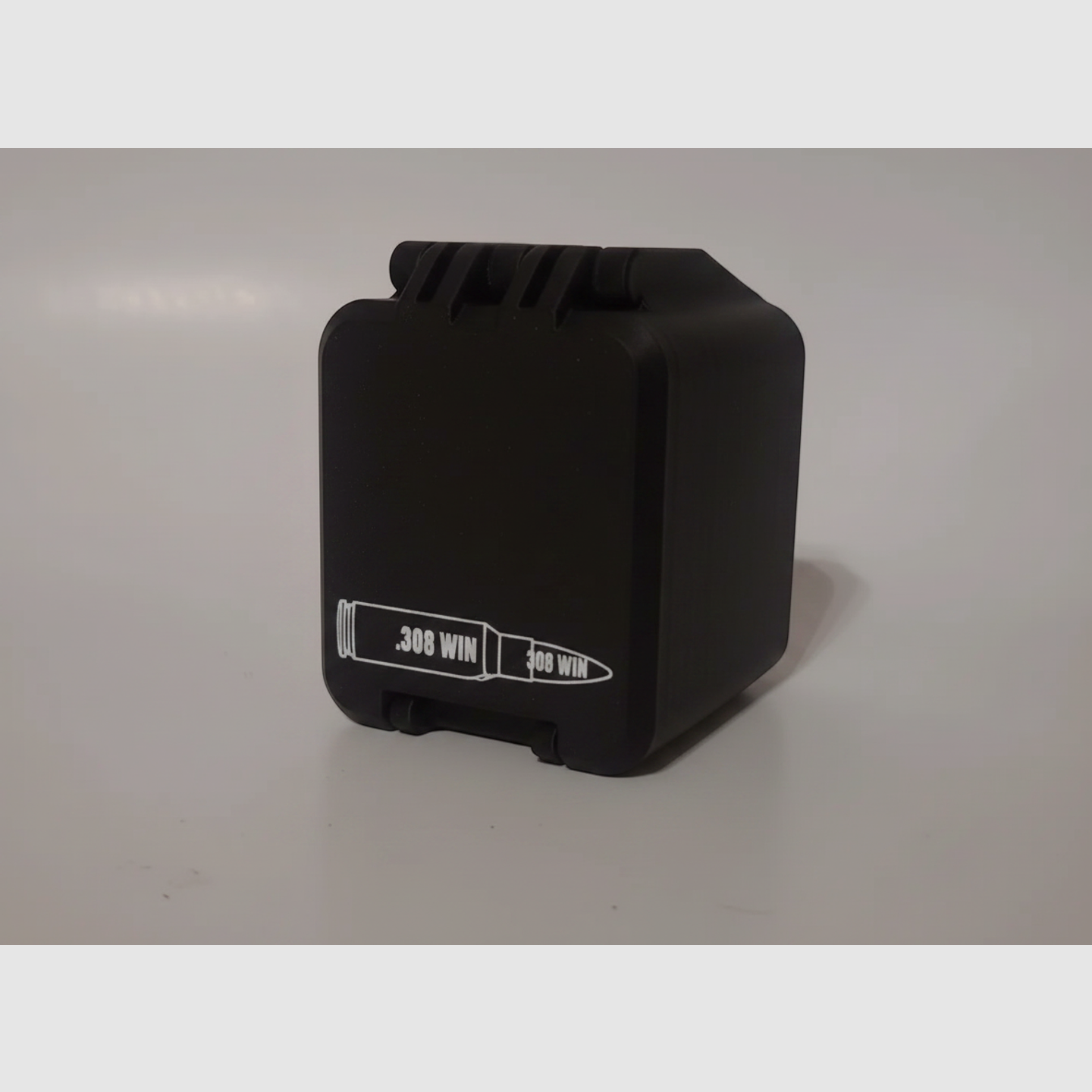Filamelt ammunition box / 308 Winchester / 'folding / locking lid' / cartridge box, ammo box, image 10 of 10