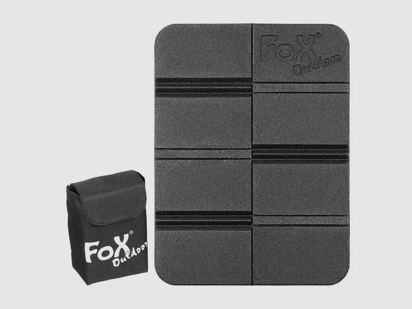 Fox Outdoor Fox Outdoor Termiczne Poduszka Siedząca - Czarna