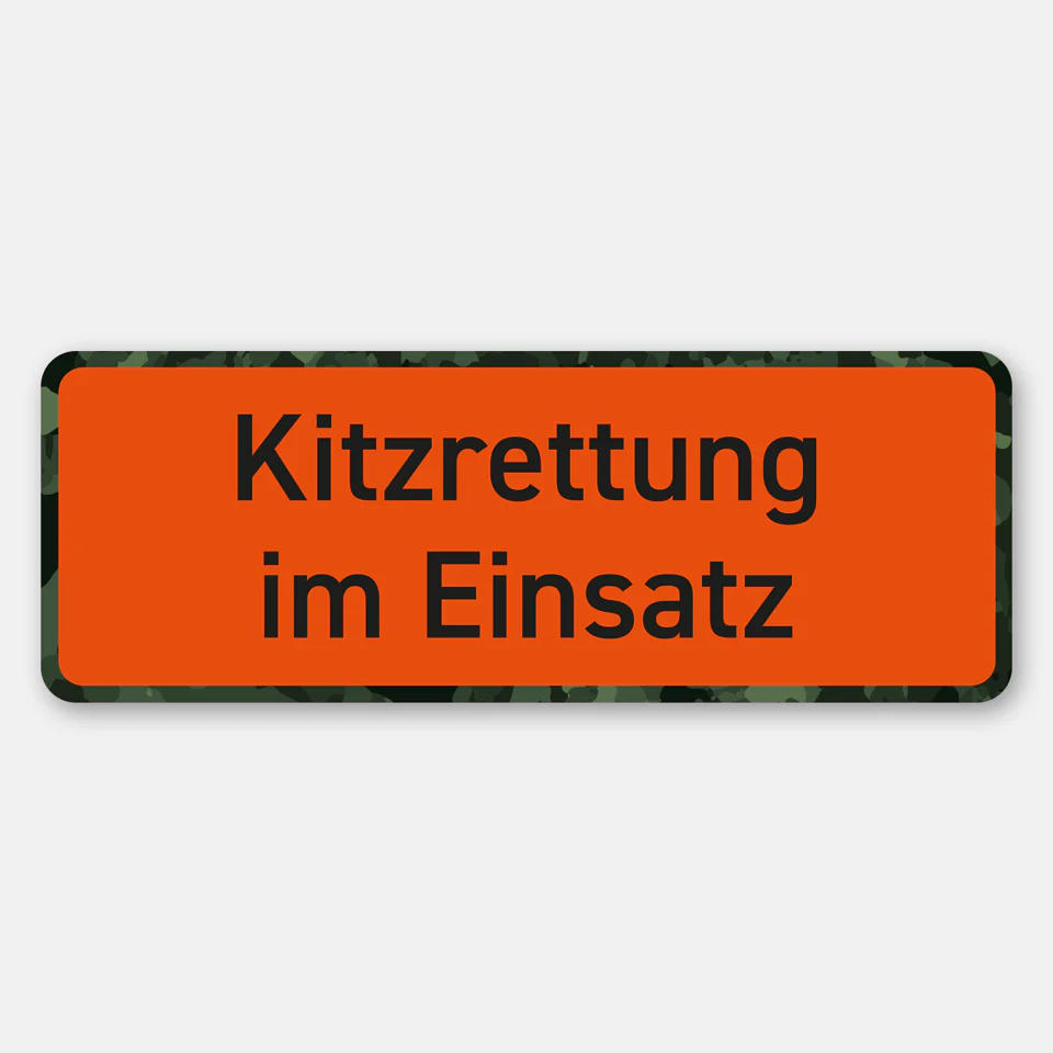 Magnet sign "Kitz rescue in action