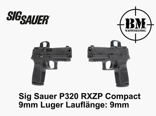 Sig Sauer P320 RXZP Compact 9mm Luger - Selbstladepistole 99mm Lauf