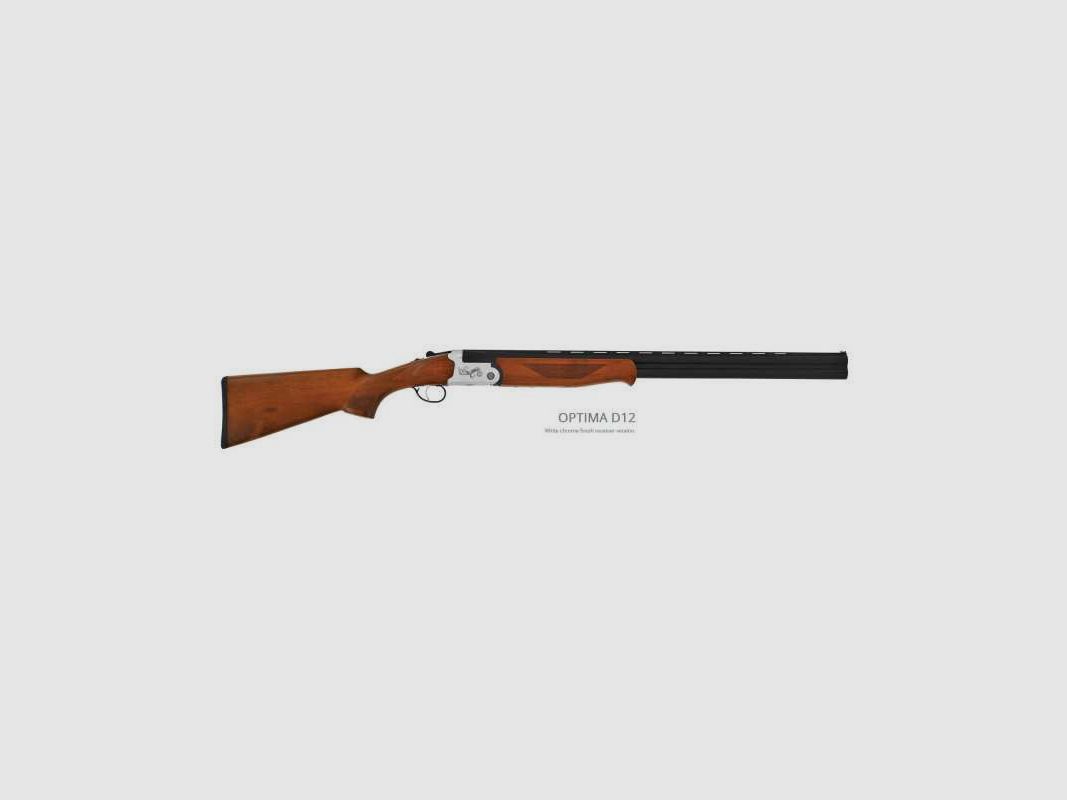 Hatsan Optima D12 Bockdoppelflinte - Ejektor - silver 12/76 - 71cm