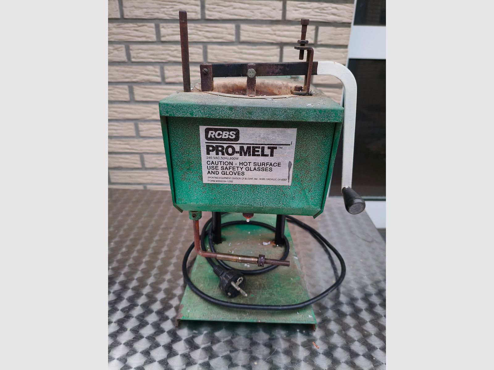 RCBS Pro Melt Gietoven Loodgieten (geen Lee)